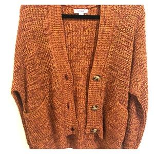 Chunky knit cardigan